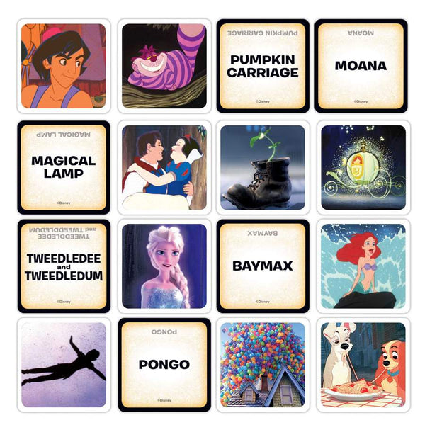 codenames disney board game components