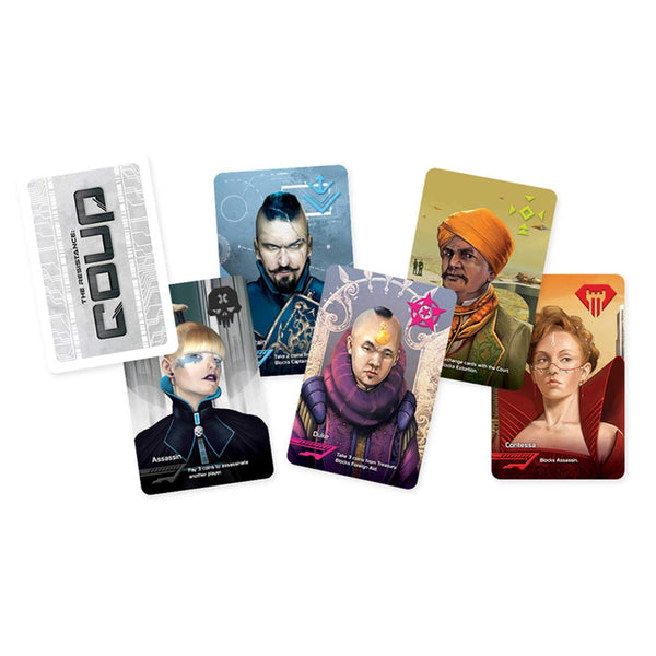 Card Game - The Resistance: Coup